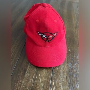 Vintage Chevy Corvette logo hat